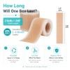 Rollo de cinta adhesiva de silicona fina para cicatrices faciales