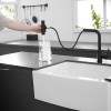 FLG Commercial and Household Chrome One Hole Water Saving Handle