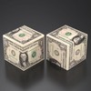 YILUYUANLANOPR Dollar Cube 3x3 Magic Cube US Dollar Bill Speed