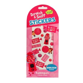 Peaceable Kingdom Scratch and Sniff Bubblegum Scented Sticker Pack