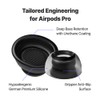 AZLA SednaEarfit Crystal for AirPods Pro [2 Pairs Small Earpieces]