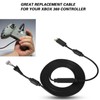 Beufee 360 Controller USB 4Pin Gamepad Cable Replacement with Breakaway