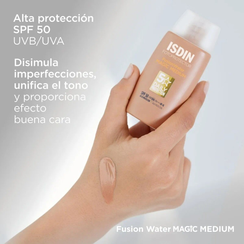 Isdin Color Fusion Water 50ml Fotoprotector Fps50