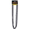 Metallic Black Plastic Bead Necklaces - 32'', 4 Count -