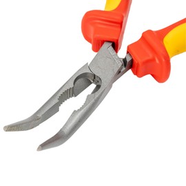 RedLine VDE Long Nose Pliers, Curved, 200 mm