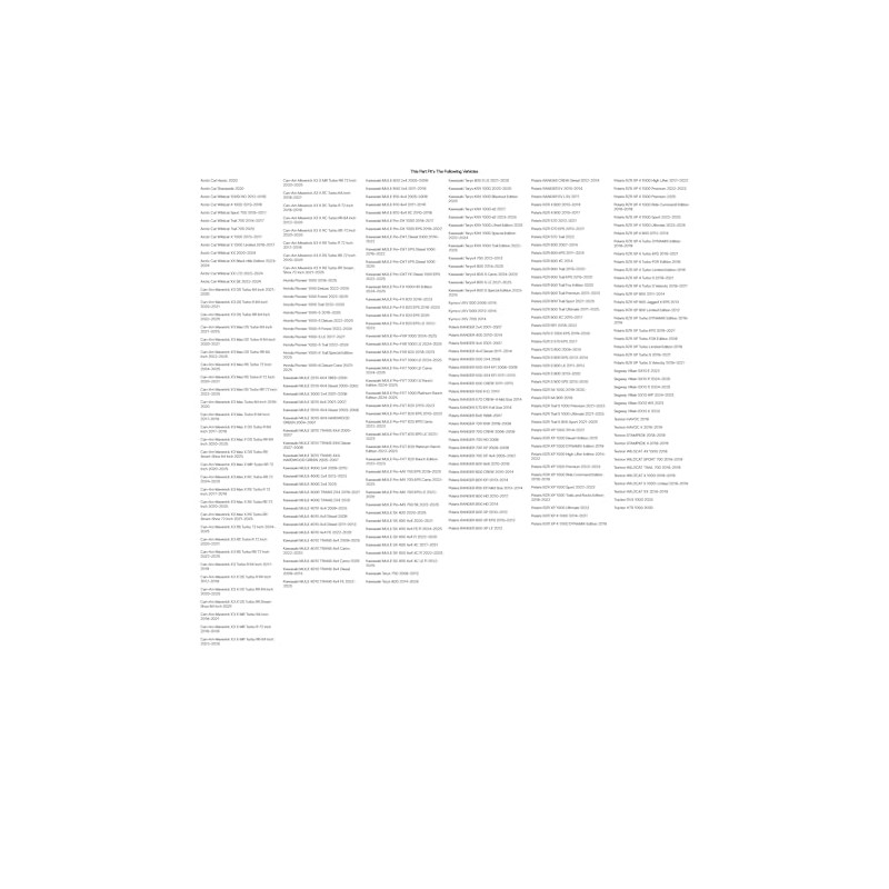 Tusk UTV Mirror Kit with Extension for Kawasaki Mule SX