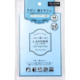 Lavons Scented Sachet (Scented Bag), Blooming Blue, White Musk, 0.7 oz (20 g), Blue