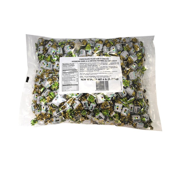 Arcor Chocolate Filled Mints Candies 6 Lb Bag - RoyalCandy