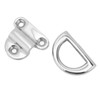 Marine Folding Pad Eye 316 Stainless Steel Marine Grade Accessory
