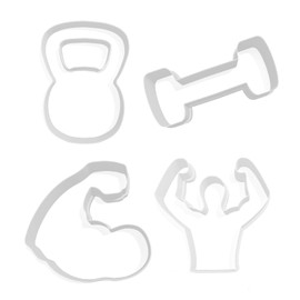 Gym Cookie Cutter Pack – Fitness