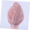 FRCOLOR 2piezas Toalla Microfibra para Cabello Gorro para Secar Alta