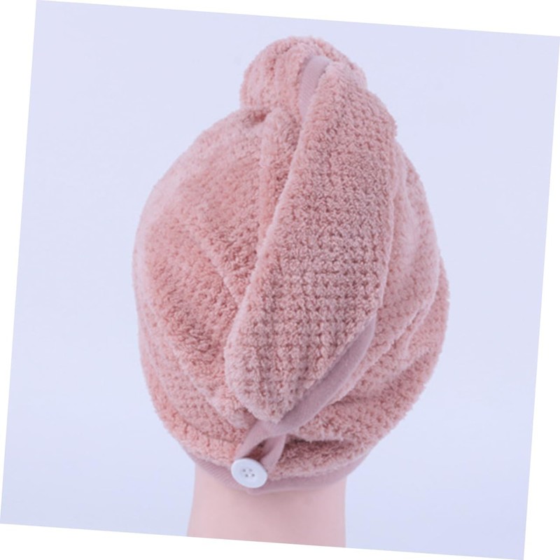 FRCOLOR 2piezas Toalla Microfibra para Cabello Gorro para Secar Alta