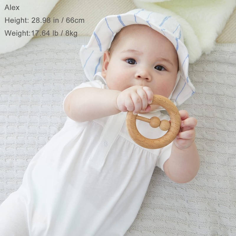 pureborn Baby Boy Stripe Sun Hat Wide Brims Bucket Hat