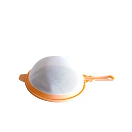 Garden Of Arts Plastic Juice Strainer 7 Number 33 CMS long and 19 CMS diameter strain jali chalni soup mango ras multicolour