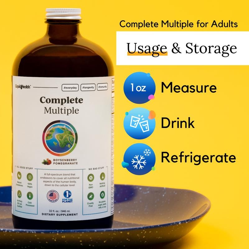 Complete Multiple Liquid Multivitamin:_3-Pack
