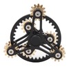 Fingertip Gear Toy 4 Gears Decompression Metal Finger Hand Brass
