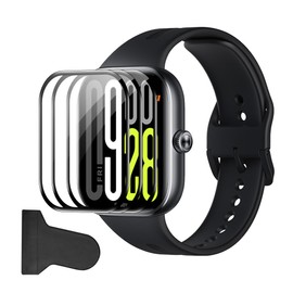 Heioloo Pack of 3 Screen Protectors for Redmi Watch 5 HD Flexible Film TPU Screen Protector, Anti-Scratch, Waterproof, Anti-Oil, Ultra Resistant