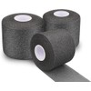 Venbytech for Pre Wrap for Athletic Tape 3 Pieces Black