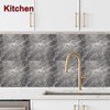 HARFINGTON 10pcs Peel and Stick Marble Tiles, Waterproof Wall Panel