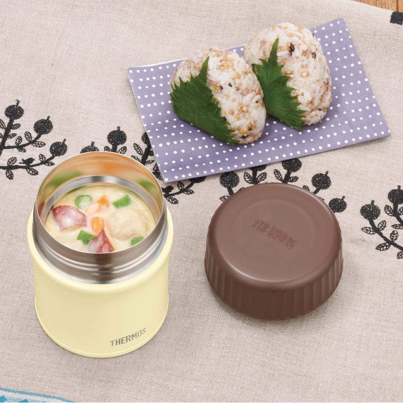 THERMOS JBU-380 WH Thermal Lunch Jar White 380ml Vacuum Insulated
