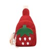 Hiflyer Small Sling Backpack, Rabbit Strawberry Design, Mini Backpack for