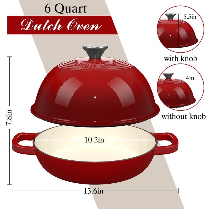 Enamelled Cast Iron Dutch Oven Pot – Dutch Oven Pot