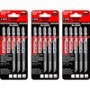 15 x TopsTools JSTTX344D_3 XT344D 132mm Jigsaw Blades Designed for