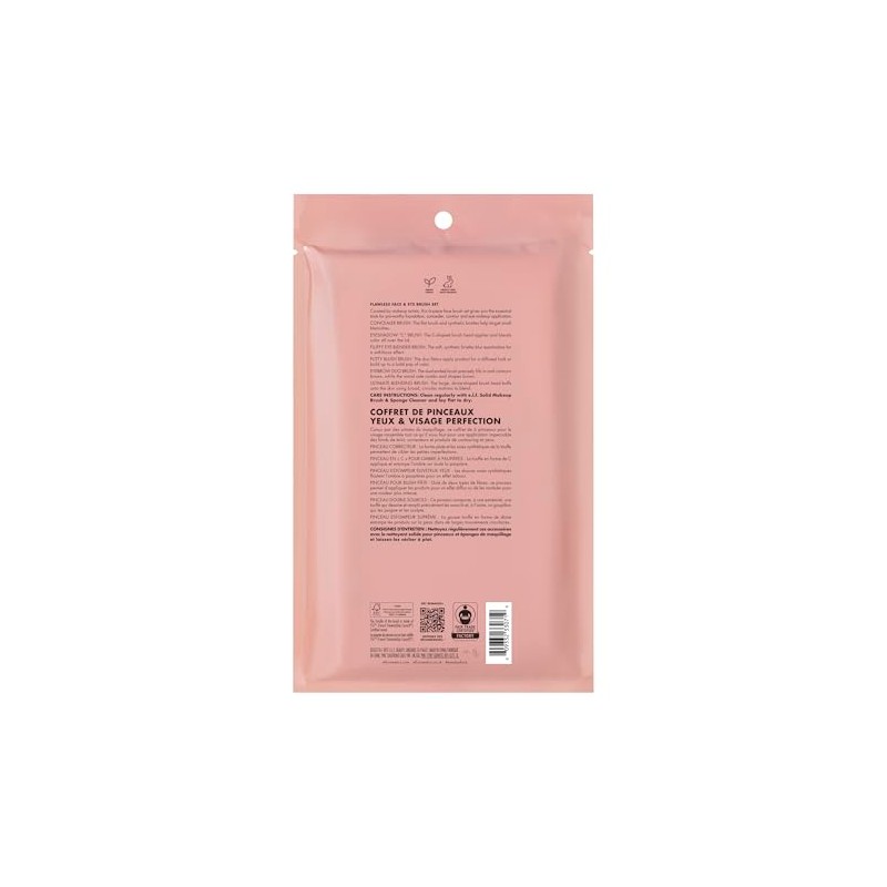 E.L.F. Kit facial impecable, colección de brochas de 6 piezas