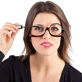 Young21 Rotating Makeup Glasses Magnifying Glasses Cosmetic Folding Glasses Tools Kit - 2.0