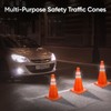 Sucasa Collapsible Portable Safety Cones 18" Pop-Up Safety Cones Versatile