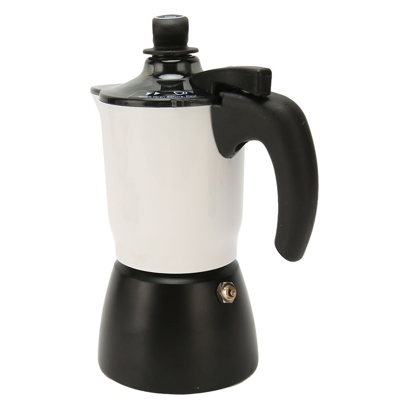 150ml Moka Pot Stovetop Coffee Maker Makes Real Italian Coffee
