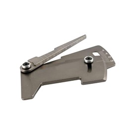 LOVIVER RC Car Ruler Abrasion Resistant Car Ruler, Stable Universal RC Car Truck Tire Ride Height Gauge Camber Gauge Angle Ruler Tool