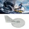 Outboard Trim Tab Anode Zinc Alloy Oxidation Corrosion Proof Trim