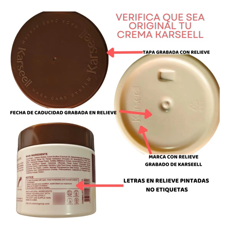 Tratamiento Capilar Colágeno Restaurador De Cabello Karseell