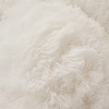 Furry Pillow Cases White 26"x20", Faux Fur Shaggy Plush Fuzzy