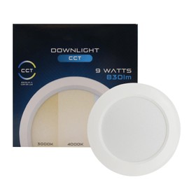 Maxled, Light is Led! 9W LED Einbaustrahler 230V, Ø117mm, 830LM Spots Deckenleuchte Dimmbar 3000K-6500K Warmweiß Neutralweiß Kaltweiß Ultra Flach Deckenspots Einbauleuchten Lochmass 93-102mm