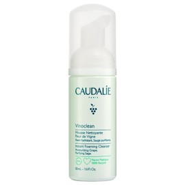 Caudalie Vinoclean Espuma Facial Limpiadora, Limpiador Diario que Limpia, Suaviza y Reduce las Rojeces - 50 mL
