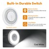 RVZONE RV Boat LED Ceiling Dome Light 12V 600LM RV