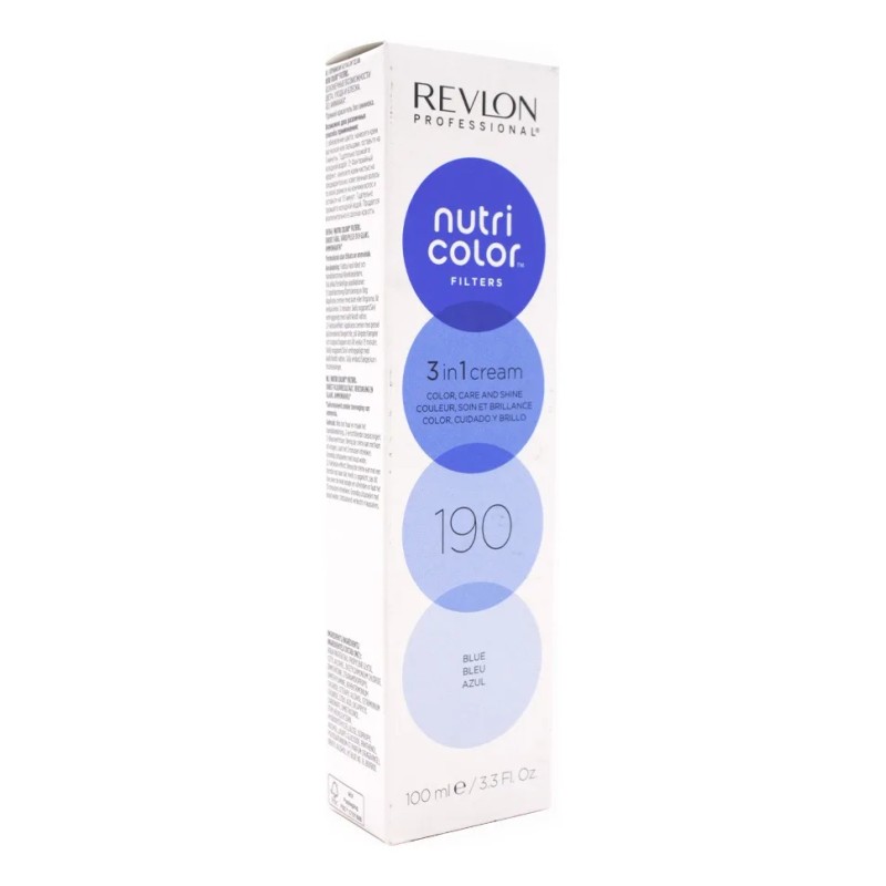 Mascarilla Revlon Nutri Color Azul 100ml Matizador
