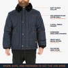 RefrigiWear Men's Iron-Tuff Arctic Insulated Jacket, -50°F (-46°C), Small