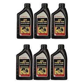 Genuine OEM Set of 6 Quarts ATF Auto Transmission Fluid T-IV For Toyota Lexus