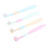 4pcs Three Sided Toothbrush Soft Bristles Three Head Teeth Cleaner