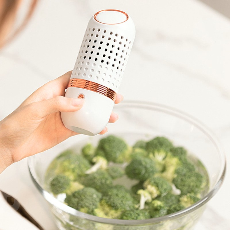 Fruit and Vegetable Washing Machine IPX7 Waterproof Portable Wireless USB