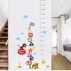 DaraBaby Vinil Decorativo Infantil Regla Medición Números Gato Yperro