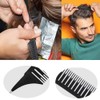3Pcs Highlighting Combs Set Different Sizes Weaving Hair Combs Professional