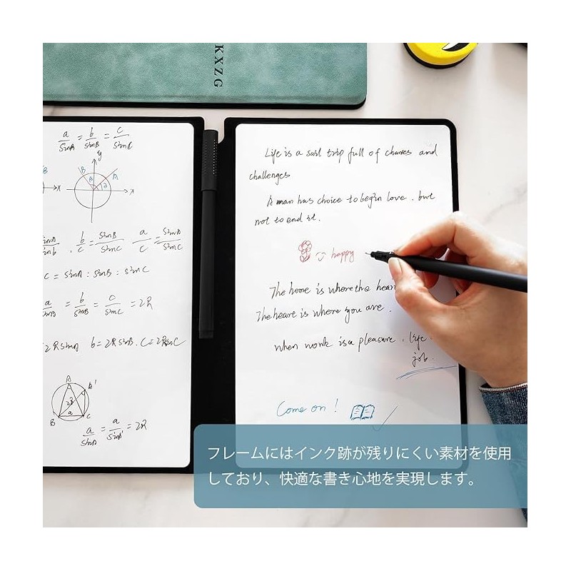 ZiSyouMa Whiteboard A5 Notebook Portable Meeting Board Easy to Write