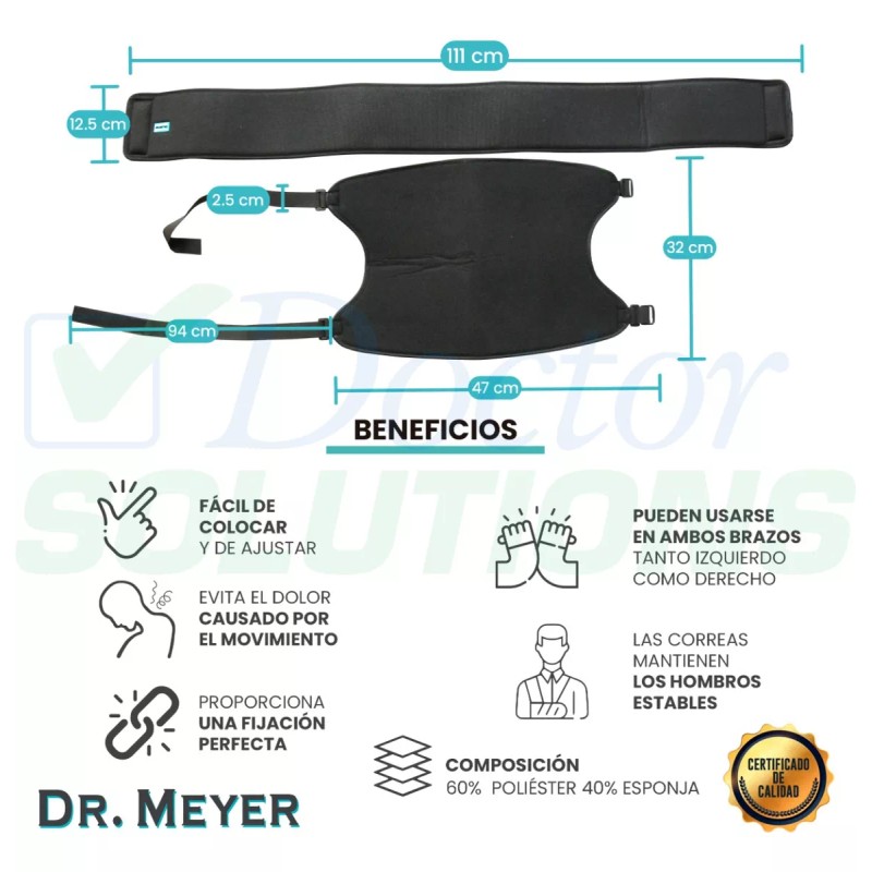 Dr. Meyer Inmovilizador De Hombro Universal Con Cabestrillo Dr. Meyer