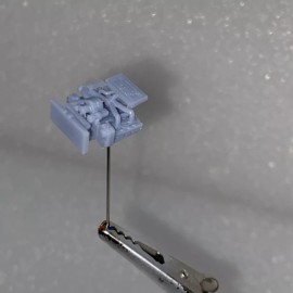 Diecast Customs 1:64 Diecast Engine For Subaru Hotwheels Customs 3d Resin Printed WRX Sti