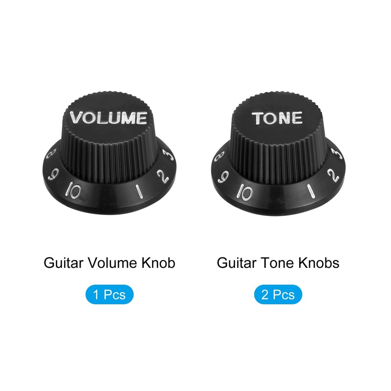 sourcing map Speed Control Knobs 6mm ID 1 Volume 2
