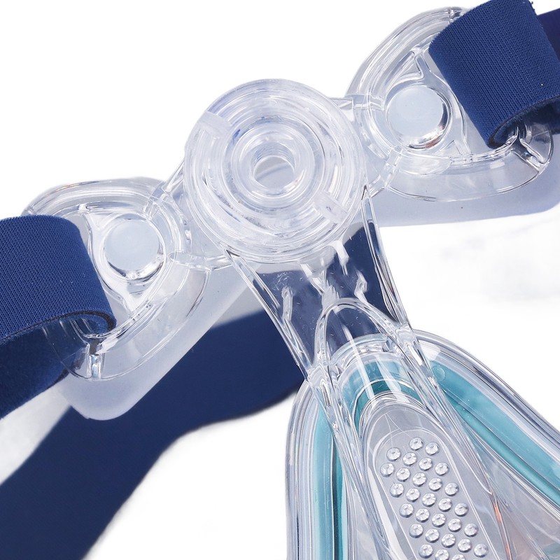 Breathing Machine Face Guard with Headgear Silicone Cushion Replacement Accessory